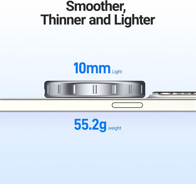 JEYI حاوية SSD NVMe M.2 مغناطيسية 2230، 10Gbps USB 3.2 Gen2، علبة ألمنيوم مع MagSafe، تخزين خارجي ProRes 4K لجهاز iPhone 15/16/17 Pro - Image 5